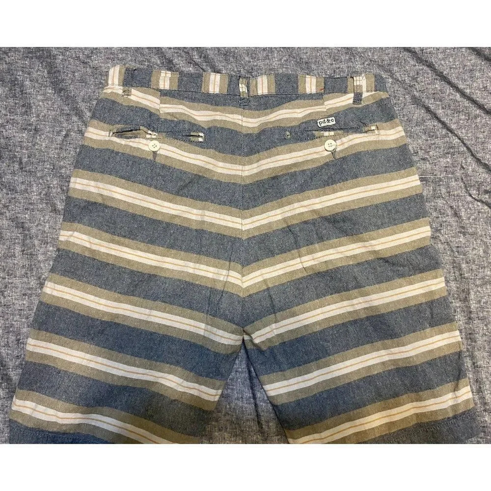 PD & C PAPER DENIM MENS SHORTS - SIZE 34 - PERFECT CONDITION - NO FLAWS - Picture 4 of 6